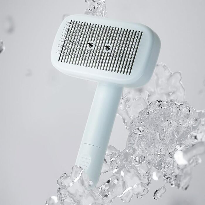 Щітка для собак Slicker відмінної якості - самоочисна, антистатична, для видалення підшерстка | Розплутування, масаж, вичісування