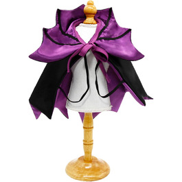 Костюм на Геловін для собак та котів: вампірський плащ чорного/червоного та чорного/фіолетового кольору, костюм кажана, XL