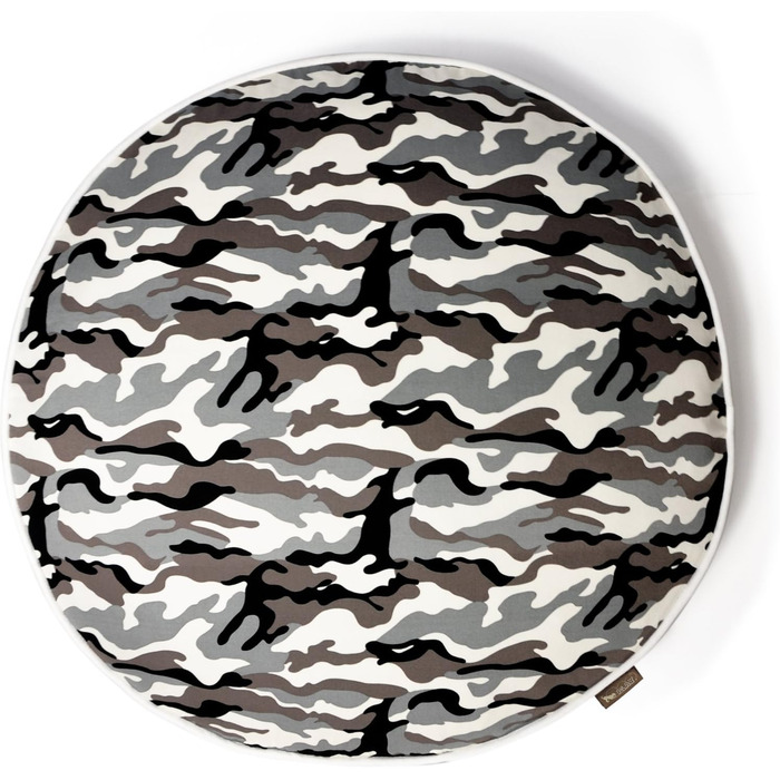 Кругла лежанка для тварин P.L.A.Y. Camouflage, білий, L