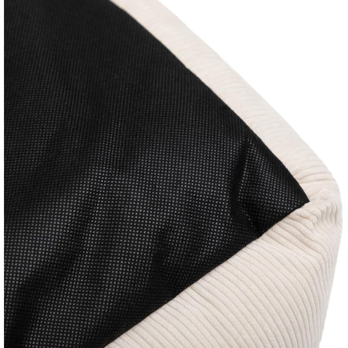 Килимок для котів та собак Hollypet, м'який лежак для тварин, 55x45x15 см, бежевий