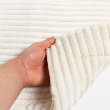 Килимок для собак Wallace & Jones Cardi, XXL, 130x90 см, бежевий, з м'якого корду