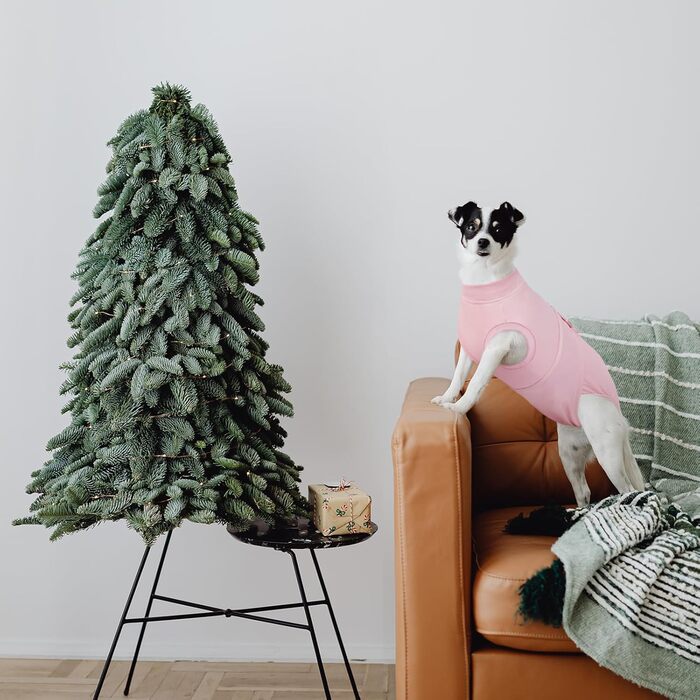 Тільце для собак після операції Kuoser: захист від лизання, дихаюча тканина, для собак після кастрації/стерилізації, рожевий, XS