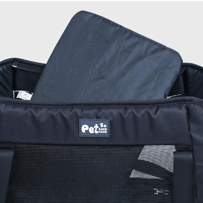 Сумка-переноска для тварин: котів та маленьких собак, зручна та легка, розмір 48x27x4 см