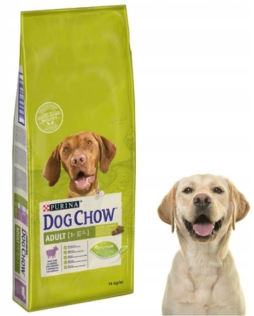 Сухий корм для собак Purina Dog Chow Adult з ягнятиною, 14 кг