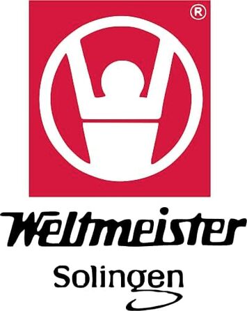 Професійні ножиці для грумінгу собак WELTMEISTER SOLINGEN, вигнуті, з мікрозубцями, 22 см, преміум-якість, Німеччина