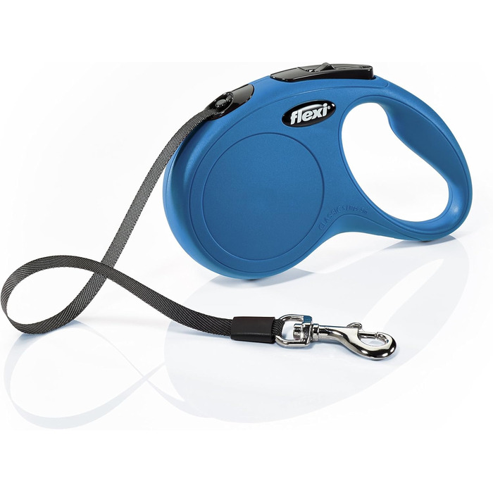 Рулетка для собак flexi Comfort L, довжина 8 м, синя, до 50 кг