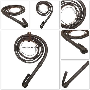 Стрільба з лука: шкіряна батіг Scorpion Archery 2.4 м (900912)