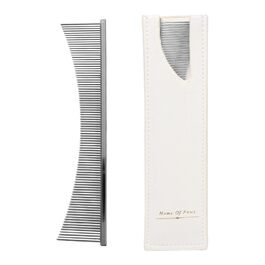 Гребінець для котів Flohkamm: догляд за шерстю, видалення ковтунів, для довгошерстих порід, щоденний догляд, після купання, сріблястого кольору