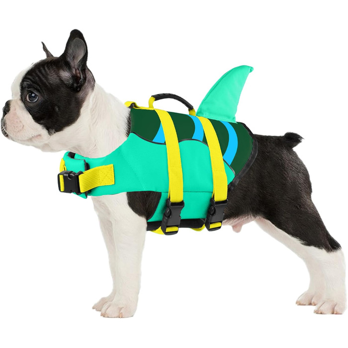 Жилет для собак Shark Fin від Fragralley: безпечне плавання та водні розваги