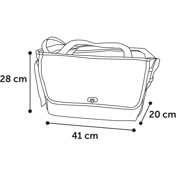 Транспортна сумка для собак та котів Flamingo Xandor – 48 x 25 x 33 см, чорна
