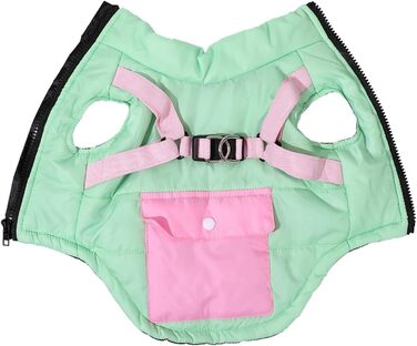 Легка та м'яка водонепроникна куртка для собак (Шиба-іну, Бульдог, Йоркширський тер'єр, Мопс), блакитна, розмір S