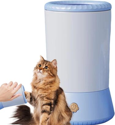 Автоматичний очищувач лап для тварин Blue – для собак та котів, видаляє бруд та сміття, догляд за кігтями