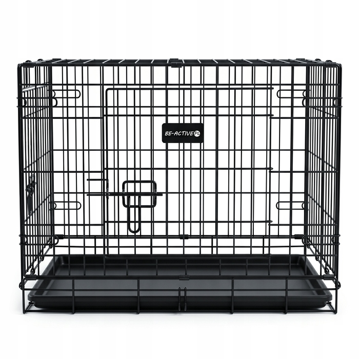 Металева клітка для малих собак Be-Active.pl, 44 x 61,5 x 52 см
