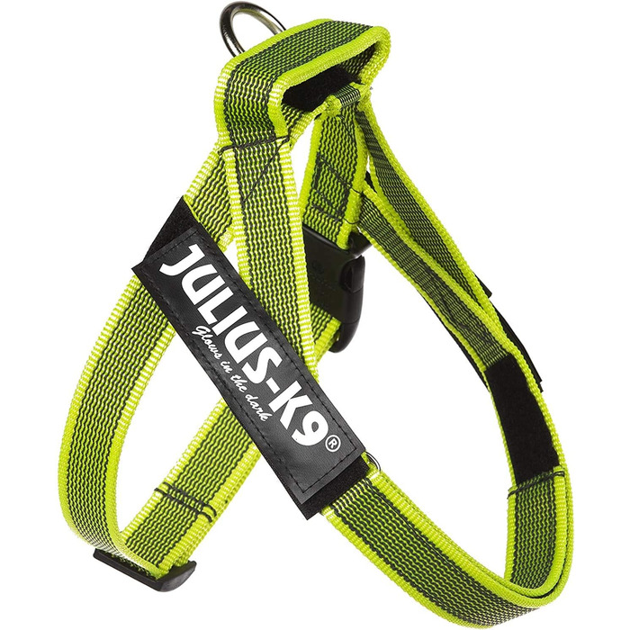 Шлейка Julius-K9 IDC® Color & Gray® (неоновий сірий, XS / Mini-Mini)