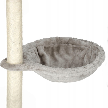 Високий ігровий комплекс для котів Springos 101: дряпачка, лежанка та стовпчик (160 см)