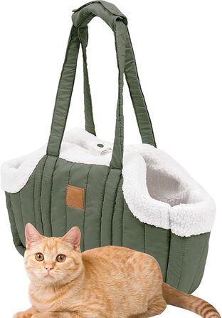 Трансформер для тварин: переноска для собак та котів, зелена, для прогулянок та подорожей