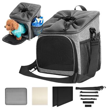 Велосипедний кошик для собак, дихаючий | Знімний, легкий аксесуар для подорожей, саду, кемпінгу