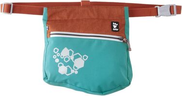 Сумка для ласощів Hurtta Leckerlibeutel ECO для собак, зручна та з магнітною застібкою, знімний кишеньковий мішечок для собак (PeacockMix)