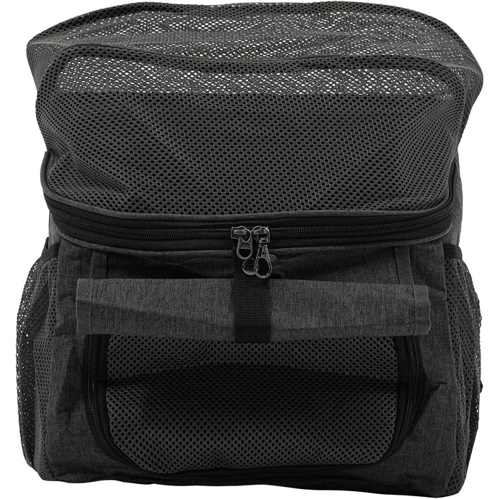 Корзина для собак на велосипед 2-в-1, сіра: зручна та безпечна переноска для тварин