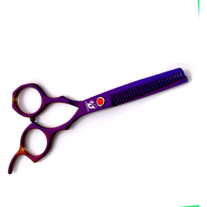 Набір професійних ножиць для грумінгу домашніх тварин 4,5-6,5 дюймів, з нержавіючої сталі, безпечні закруглені кінчики, для салону та дому