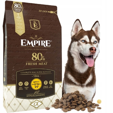Сухий корм EMPIRE для дорослих собак великих порід, гіпоалергенний, без курки, 12 кг