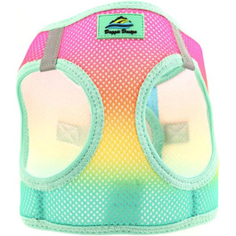 Шлейка для собак DOGGIE DESIGN American River, омбре, без удушення, розмір XXL, для прогулянок та пляжу