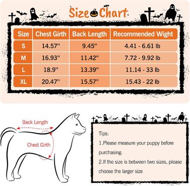 Костюм для тварин: лате, костюм для собак та котів на Хелловін, костюм для маленьких та середніх собак, костюм для Хелловін та Різдво