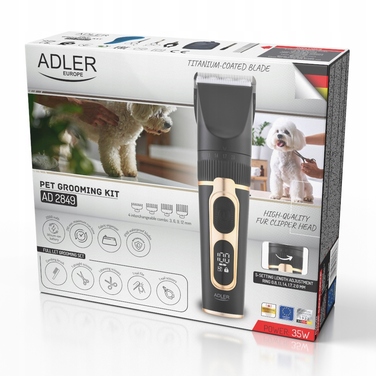 Універсальна бездротова машинка для стрижки ADLER 35 Вт