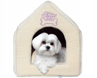 Будиночок-ліжечко для маленьких собак: затишна будка та м'яке місце для відпочинку