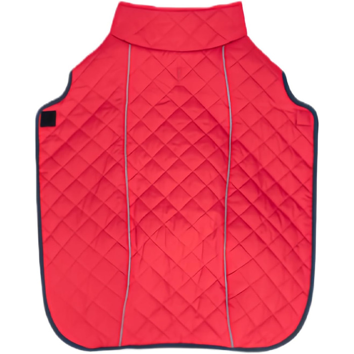 Зимовий теплий жилет для собак | Вітростійкий бавовняний жилет - теплий та м'який жилет для собак, для пікніків, прогулянок, катання на лижах, кемпінгу та міських прогулянок (червоний)