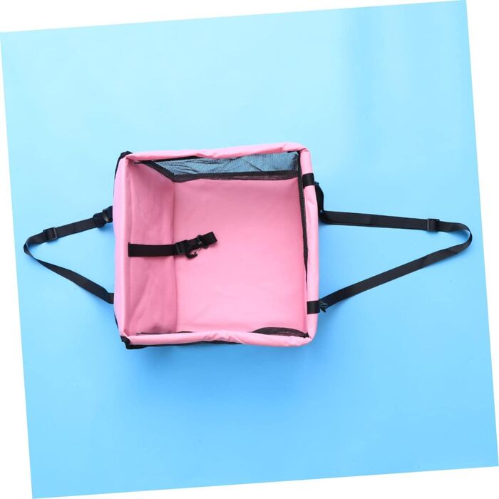 Трансформер для перевезення тварин у авто BESPORTBLE: безпечна сумка-переноска для собак та котів, рожева