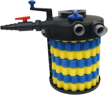 Біофільтр для ставків AquaOne CPF-30000 з УФ-очисткою 55 Вт, для водойм до 60 000 л, механічна і біологічна фільтрація, очищення від водоростей, чиста вода