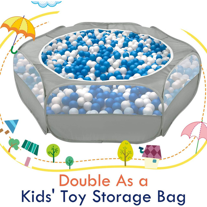 Pawaboo: Переносне вольєр для дрібних тварин - кроликів, котів, собак, хом'яків. Сітчаста переносна клітка з водонепроникним дном та блискавкою - сірого кольору