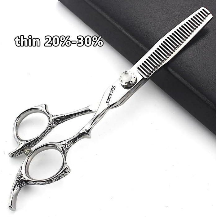 Професійний набір ножиць для стрижки волосся (3 шт.) - професійні ножиці для стрижки, ножиці для вирівнювання, ножиці для моделювання, для перукарів