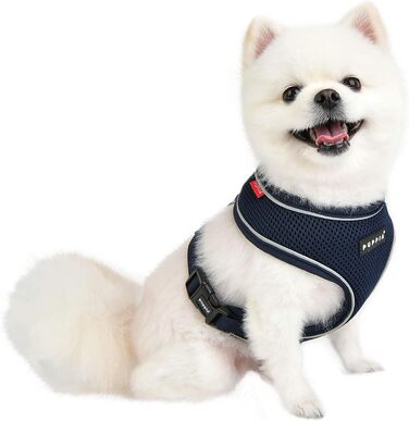 М'яка шлейка Soft Harness Pro для собак, морський синій, розмір M