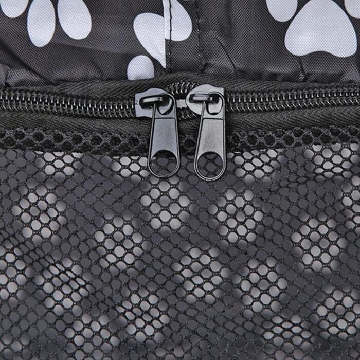 Переносне ліжко для домашніх тварин YPREWY: складана переноска для собак та котів, для маленьких собак та цуценят, прямокутна модель, з двома блискавками