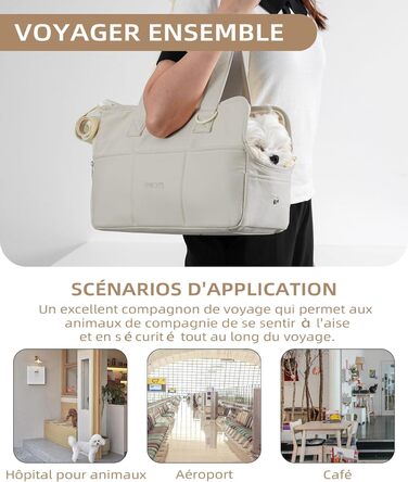 Сумка-переноска для котів, собак, цуценят ONECUTE, сіра, до 3 кг