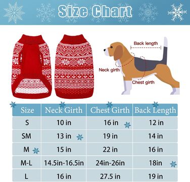 Пуловер для собак HOMIMP Argyle - теплий зимовий одяг для цуценят та собак різних розмірів. М'який, стильний, теплий одяг для собак, червоний, для прогулянок та повсякденного використання.