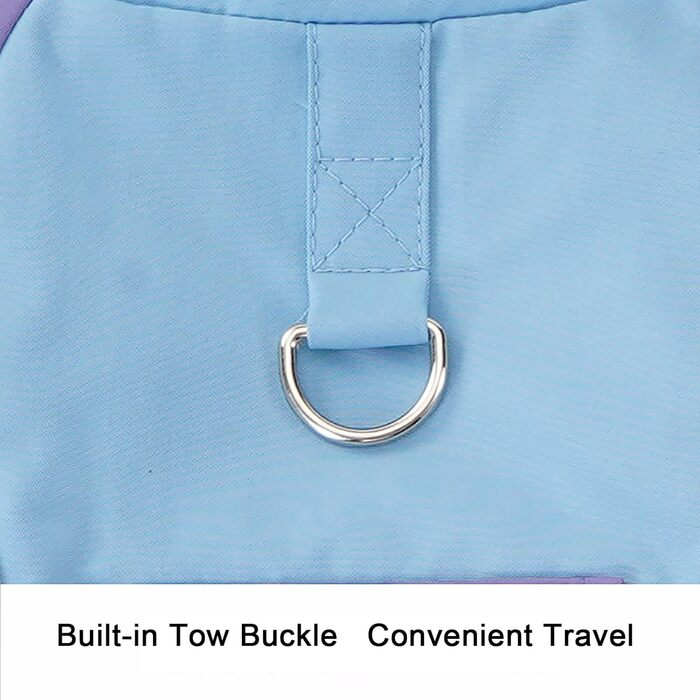 Теплий водонепроникний пуловер для собак з плюшевою підкладкою, світловідбиваючий пуловер для цуценят для прогулянок та походів (Blue, Small)