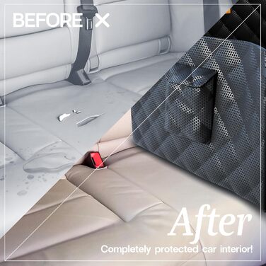 PETPROVED Клітка-кошик для собак у машину - Водонепроникний, середній розмір, 21 кг, 58x58x36 см