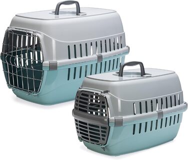 Транспортний бокс Karlie Eco Tourist 2, 56x36x36 см, аквамарин