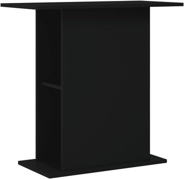 Тумба для акваріума BaraSh 36x75x72,5 см чорна, ДСП