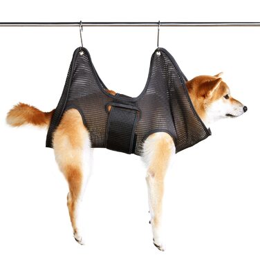 Гамак для грумінгу котів та собак великого розміру, зручний та дихаючий, для догляду за шерстю