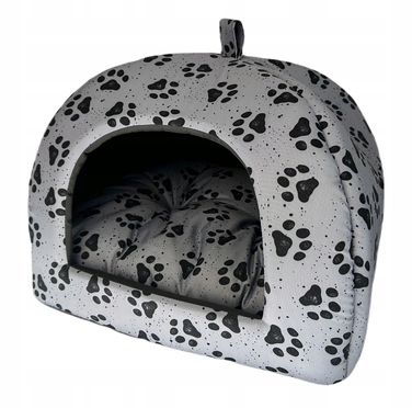 Ліжко-будиночок IGLOO для собак та котів, м'яка лежанка 50x50