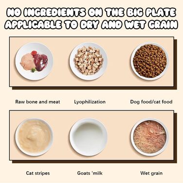 Автомат для годування котів BIZOI: для вологого та сухого корму, універсальний, підходить для собак