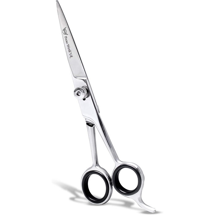 Професійні ножиці для волосся Focus World 6,5 дюймів (FW--01) - Японська сталь, срібло