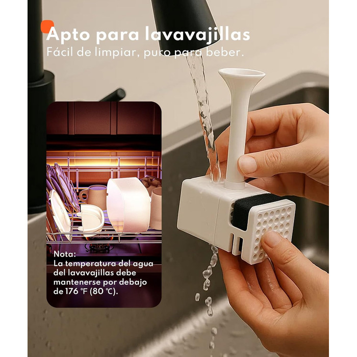 Фонтанчик для котів Homerunpet: тихий, 2.5л, бездротовий, з професійним фільтром, миється у посудомийній машині