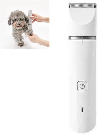 Машинка для стрижки собак, тиха, водонепроникна IPX7, USB-зарядка, набір для догляду за собаками, подвійний ніж для котів та інших тварин