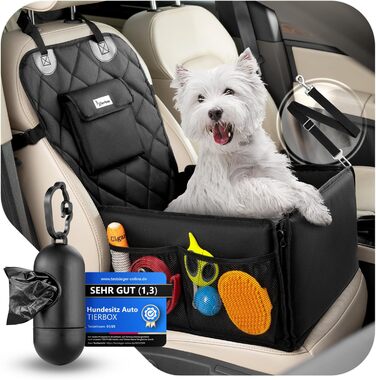 Автокрісло для собак з дозатором відходів - автокрісло для маленьких собак | Зручне та безпечне
