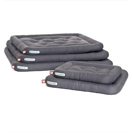 Ортопедична подушка для собак Doctor Bark, 60x55 см, сіра, 95°C, міцна та зручна